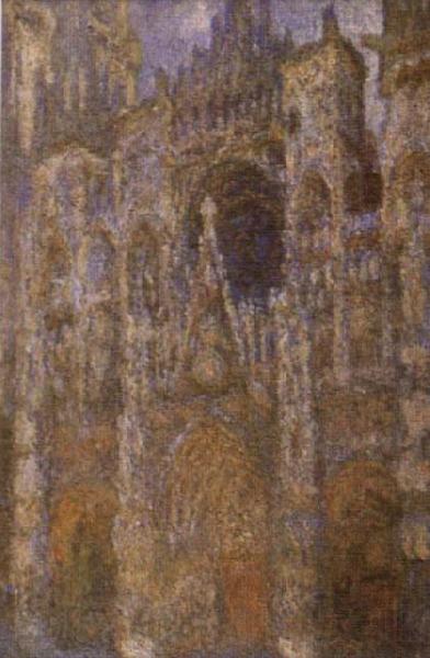 Claude Monet Rouen Cathedral in the morning France oil painting art